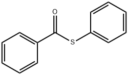 Benzenecarbothioic acid, S-phenyl ester Struktur