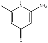 2-AMINO-6-METHYL-4(1H)-PYRIDINONE Struktur