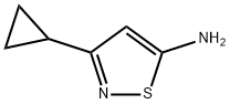 5-Isothiazolamine,3-cyclopropyl-(9CI) Struktur