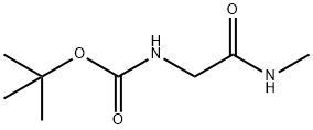 2-N-Boc-2-aMino-N-MethylacetaMide Struktur