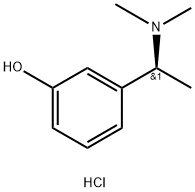 3-((S)-1-DiMethylaMino-ethyl)phenol hydrochloride Struktur