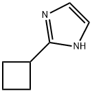 2-cyclobutyl-1H-iMidazole Struktur