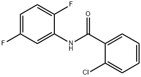 2-chloro-N-(2,5-difluorophenyl)benzamide Struktur