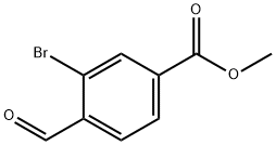 Methyl 3-broMo-4-forMylbenzoate Struktur