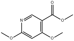 Methyl 4,6-diMethoxynicotinate Struktur