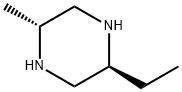 (2S,5R)-2-ethyl-5-Methyl-Piperazine Struktur