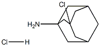 3-CHLORO-1-AMINOADAMANTANE HYDROCHLORIDE Struktur