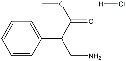 Methyl 3-aMino-2-phenylpropanoate hydrochloride Struktur