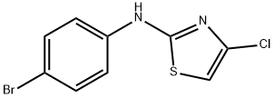 N-(4-BroMophenyl)-4-chlorothiazol-2-aMine Struktur