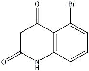 5-BROMOQUINOLINE-2,4(1H,3H)-DIONE Struktur