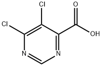 5,6-DichloropyriMidine-4-carboxylic acid Struktur