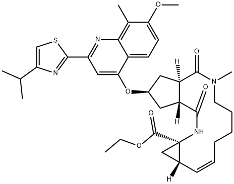 siMeprevir interMediate Struktur