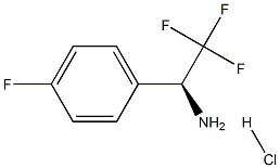 (S)-2,2,2-三氟-1-(4-氟苯基)乙胺鹽酸鹽, 929642-58-0, 結(jié)構(gòu)式