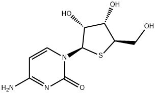 1-(4-Thio-beta-D-ribofuranosyl)cytosine Struktur