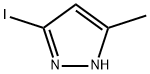 3-Iodo-5-Methyl-1H-pyrazole Struktur