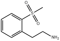 2-[2-(Methylsulfonyl)phenyl]ethylaMine Struktur