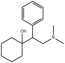 1-[2-(DiMethylaMino)-1-phenylethyl]cyclohexanol Struktur