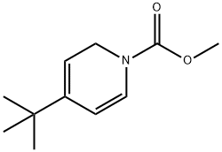 Methyl4-tert-butylpyridine-1-carboxylate Struktur