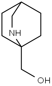 1-HYDROXYMETHYL-2-AZABICYCLO[2,2,2]OCTANE Struktur