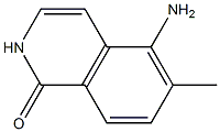 5-Amino-6-methylisoquinolin-1(2H)-one Struktur