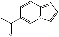 1-IMidazo[1,2-a]pyridin-6-ylethanone Struktur