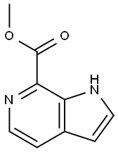 6-azaindole-7-carboxylic acid Methyl ester Struktur