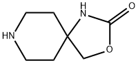 3-oxa-1,8-diazaspiro[4.5]decan-2-one Struktur