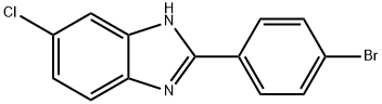 2-(4-BroMophenyl)-5-chlorobenziMidazole, 95% Struktur