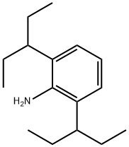 2,6-Di(pentan-3-yl)aniline Struktur