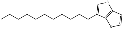 3-undecylthieno[3,2-b]thiophene Struktur