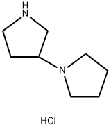 1-(3-Pyrrolidinyl)-pyrrolidine 2HCl Struktur