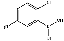 (5-aMino-2-chlorophenyl)boronic acid Struktur