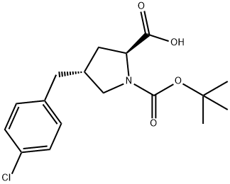 (2S,4R)-1-(TERT-ブチルトキシカルボニル)-4-(4-クロロベンジル)ピロリジン-2-カルボン酸