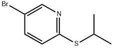 5-broMo-2-(isopropylthio)pyridine Struktur