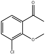 1-(3-Chloro-2-Methoxyphenyl)ethanone Struktur