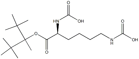 Ethyl N,N`-Di(Boc)-L-Lysine Struktur