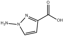 1H-Pyrazole-3-carboxylicacid,1-amino-(9CI) Struktur