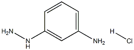 3-hydrazinylbenzenaMine hydrochloride Struktur