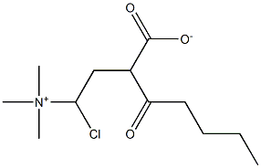 VALERYL-L-CARNITINE CHLORIDE Struktur