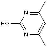 4,6-DiMehyl-2-hydroxypyriMidine Struktur