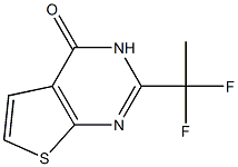 2-(1,1-Difluoroethyl)thieno[2,3-d]pyriMidin-4(3H)-one Struktur