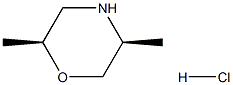 (2S,5S)-2,5-DiMethylMorpholine hydrochloride Struktur