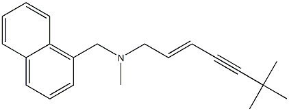 Terbinafine IMpurity F HCl Struktur