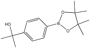 2-(4-(4,4,5,5-tetraMethyl-1,3,2-dioxaborolan-2-yl)phenyl)propan-2-ol Struktur