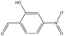 2-hydroxy-4-nitrobenzaldehyde Struktur