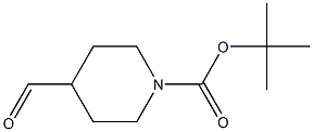 N-Boc-piperidine-4-carboxaldehyde Struktur