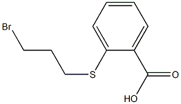 2-(3-BroMo-propylsulfanyl)-benzoic acid Struktur