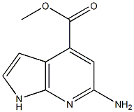 6-AMino-7-azaindole-4-carboxylic acid Methyl ester Struktur