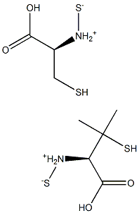 Cysteine-penicillaMine disulfide Struktur