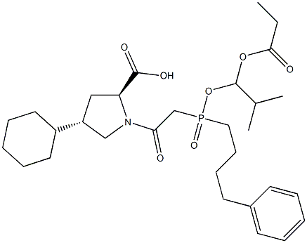 Fosinopril EP IMpurity F Struktur